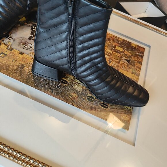 New Napoleoni Boots 8 Black - Picture 14 of 16